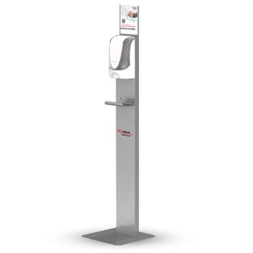 Free-standing column for the TouchFREE dispenser
